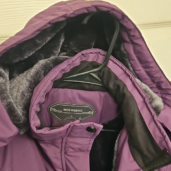Women's Purple Ski & Snow Jacket - Picture 2 of 8